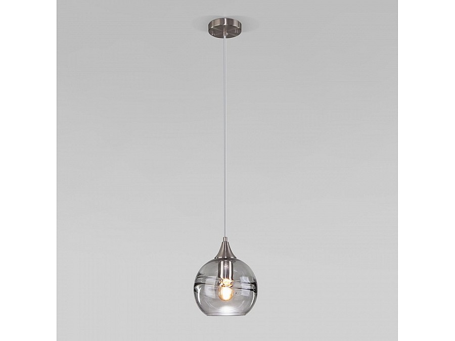 Подвесной светильник Eurosvet Lotus 50221/1 дымчатый