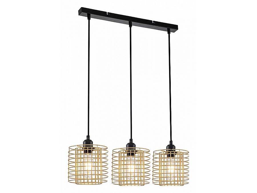 Подвесной светильник Escada Grid 10190/3S Gold