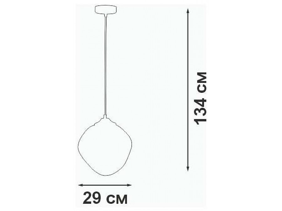 Подвесной светильник Vitaluce V2739 V2739-1/1S