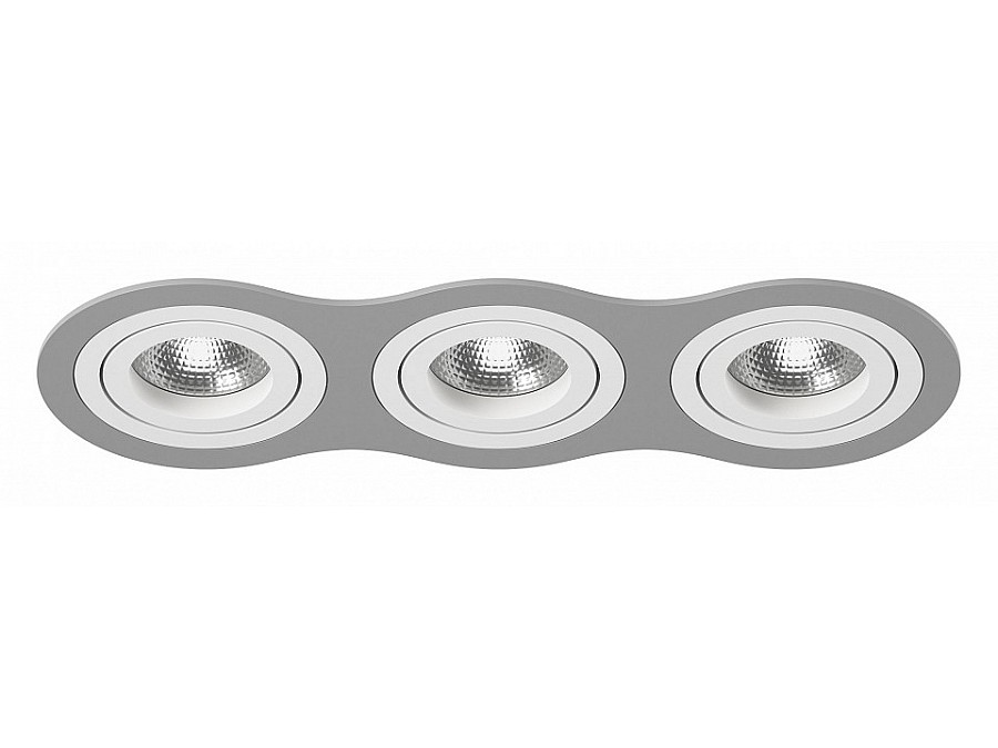Встраиваемый светильник Lightstar Intero 16 triple round i639060606