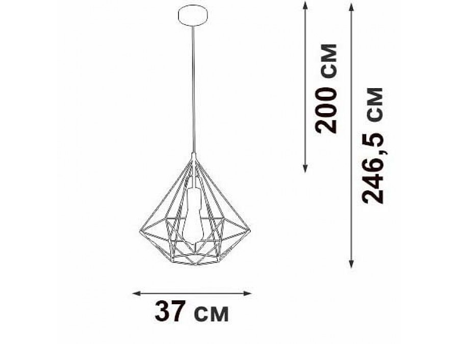 Подвесной светильник Vitaluce V28041 V28041-1/1S