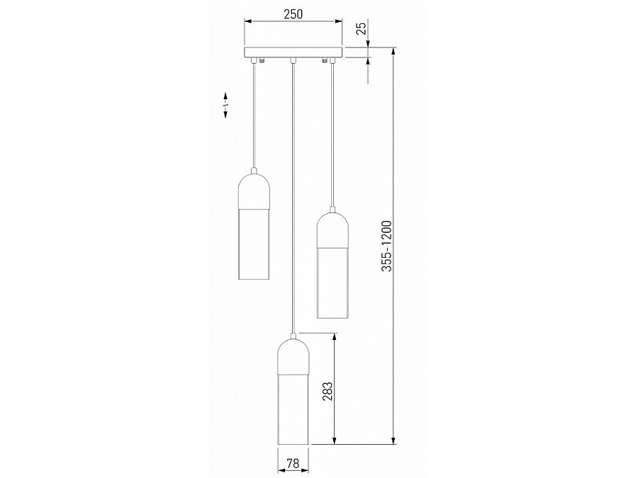Подвесной светильник Eurosvet Airon 50180/3
