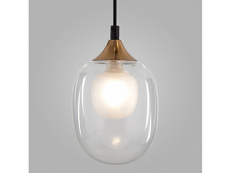 Подвесной светильник Eurosvet Spritz 70216/3 латунь