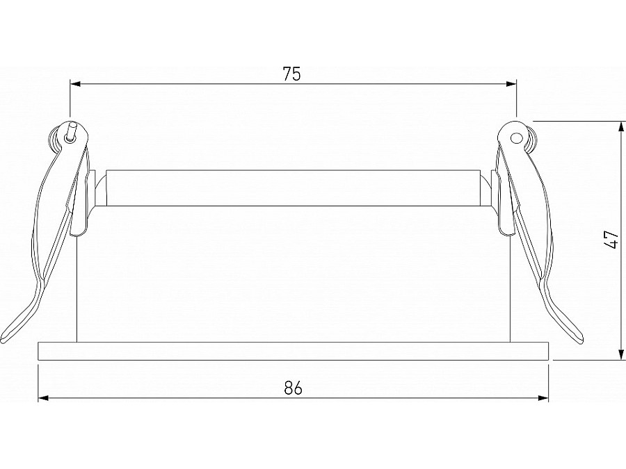 Встраиваемый светильник Elektrostandard Tune a065468