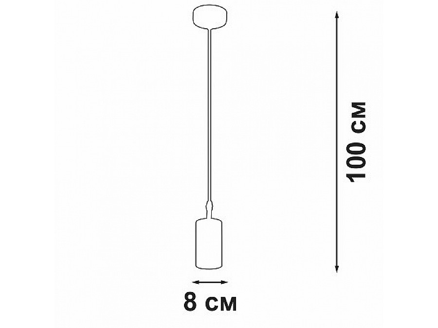Подвесной светильник Vitaluce V46391 V46391-0/1S