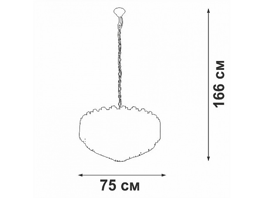 Подвесной светильник Vitaluce V5823 V5823-7/8+4+1