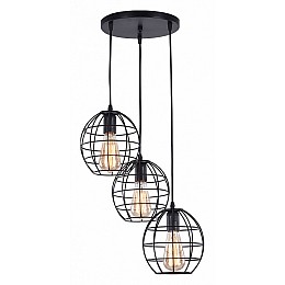 Подвесной светильник Imex MD.1703 MD.1703-3-P BK