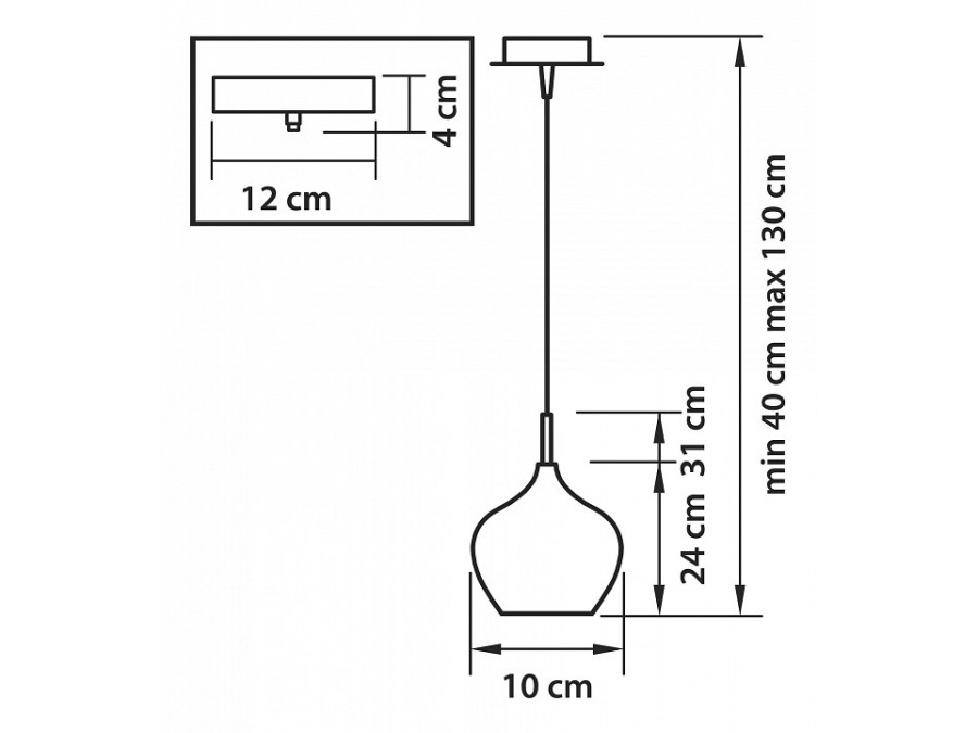 Подвесной светильник Lightstar Pentola 803040