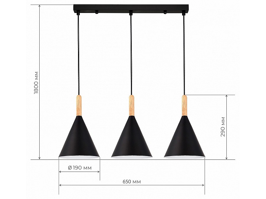 Подвесной светильник EVOLUCE Arket SLE1255-403-03