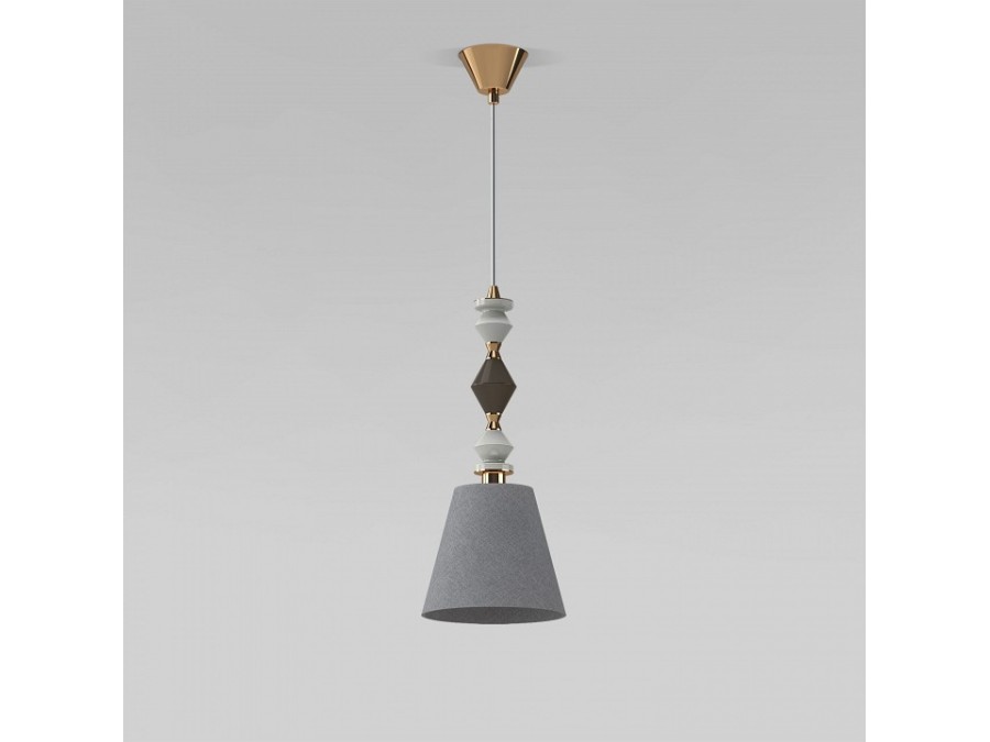 Подвесной светильник Eurosvet Olaria 104012 латунь