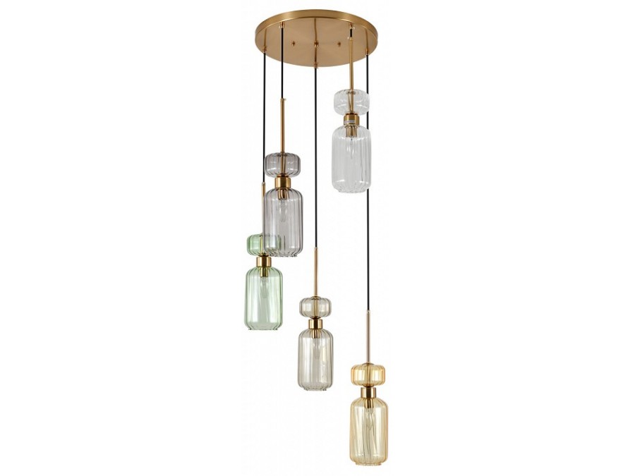 Подвесной светильник Escada GLOSS 1141/5S CL/BG/GN/SM/AM