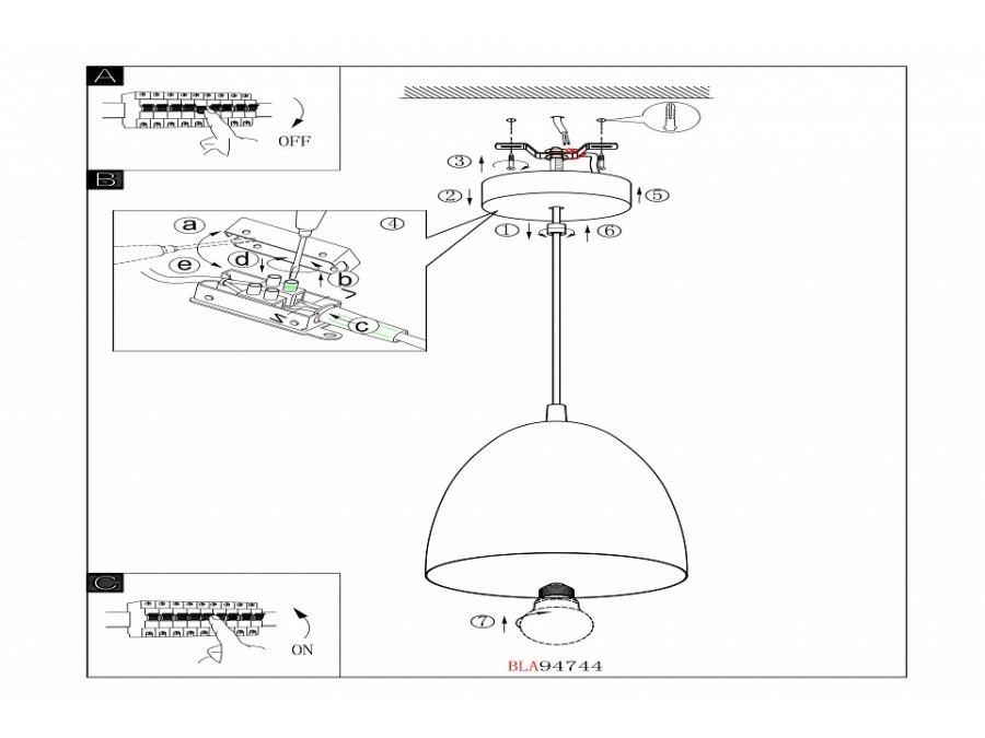 Подвесной светильник Eglo Coretto 2 94744