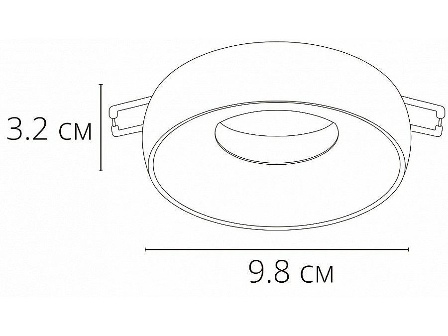 Встраиваемый светильник Arte Lamp Heze A6666PL-1BK