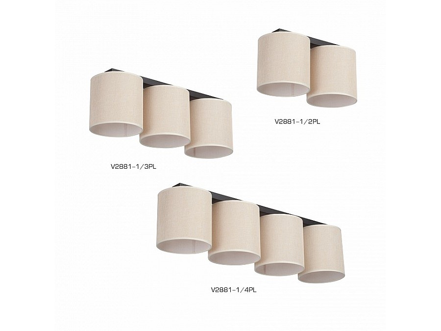 Накладной светильник Vitaluce V2881 V2881-1/2PL