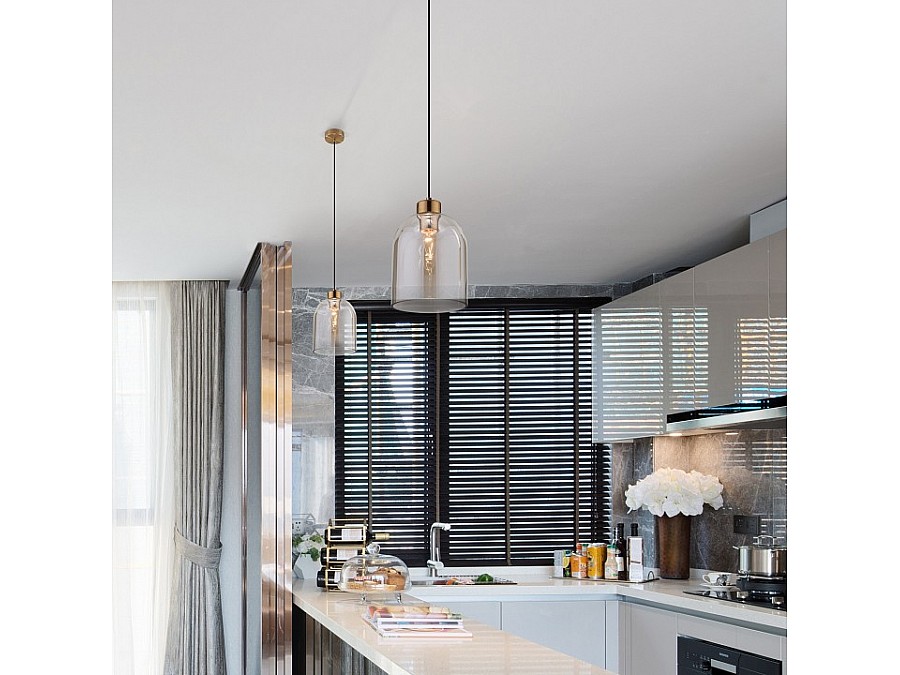 Подвесной светильник Eurosvet Tandem 50119/1 латунь