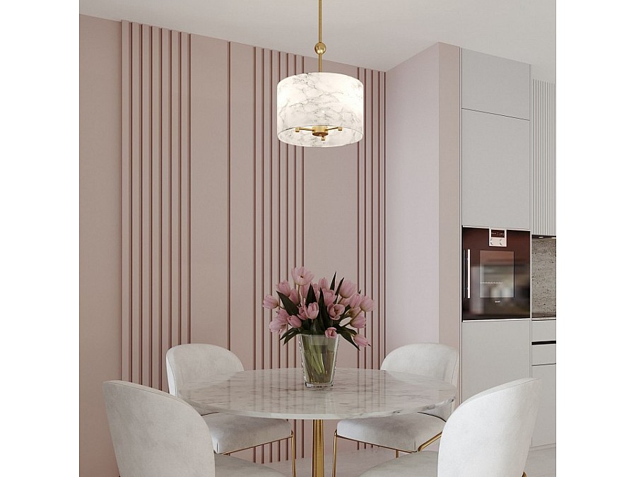 Светильник на штанге Eurosvet Brume 60174/3 латунь