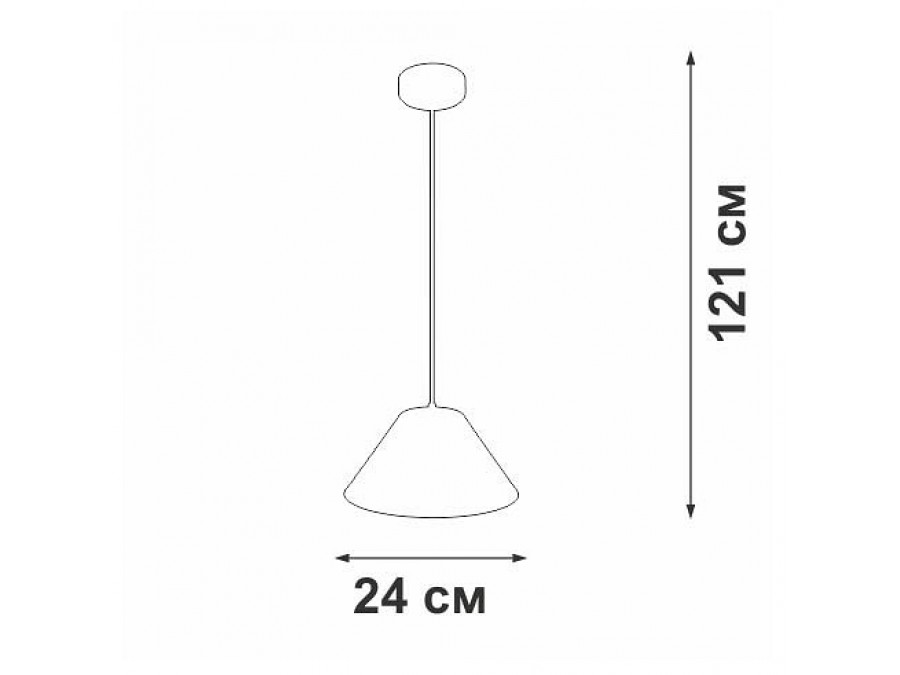 Подвесной светильник Vitaluce V1876 V1876-1/1S