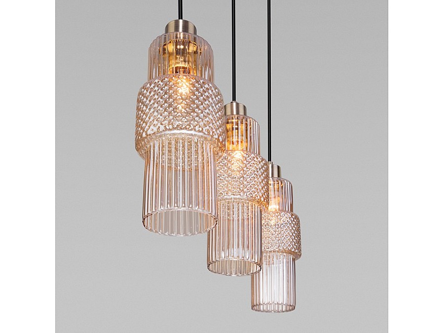 Подвесной светильник Eurosvet Soho 50209/3 бронза