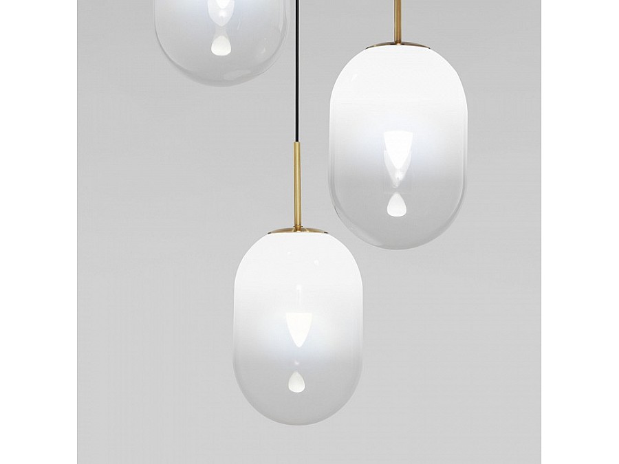 Подвесной светильник Eurosvet Loona 60161/3 латунь