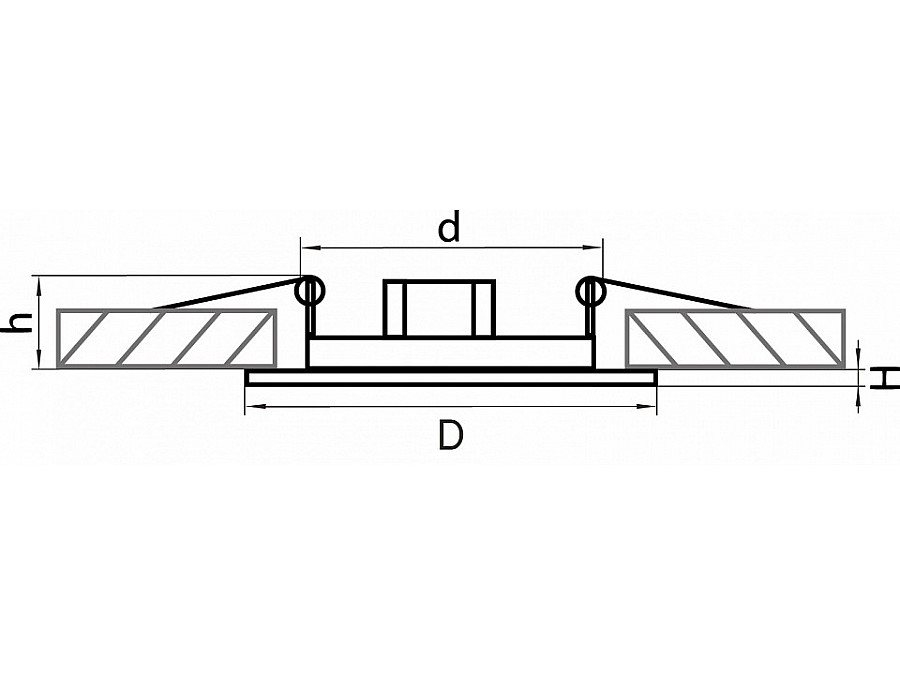 Встраиваемый светильник Lightstar Teso 011087