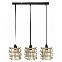 Подвесной светильник Escada Grid 10190/3S Gold