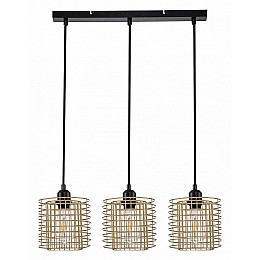 Подвесной светильник Escada Grid 10190/3S Gold