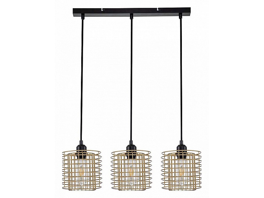 Подвесной светильник Escada Grid 10190/3S Gold