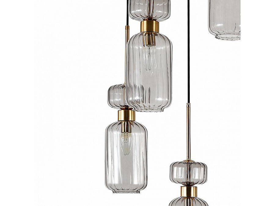 Подвесной светильник Escada GLOSS 1141/5S Smoke