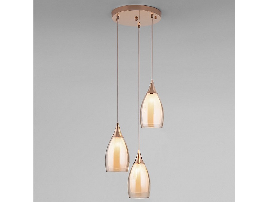 Подвесной светильник Eurosvet Cosmic 50085/3 золото