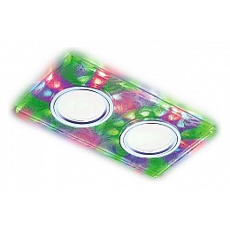 Встраиваемый светильник Ambrella S S234/2 W/CH/M