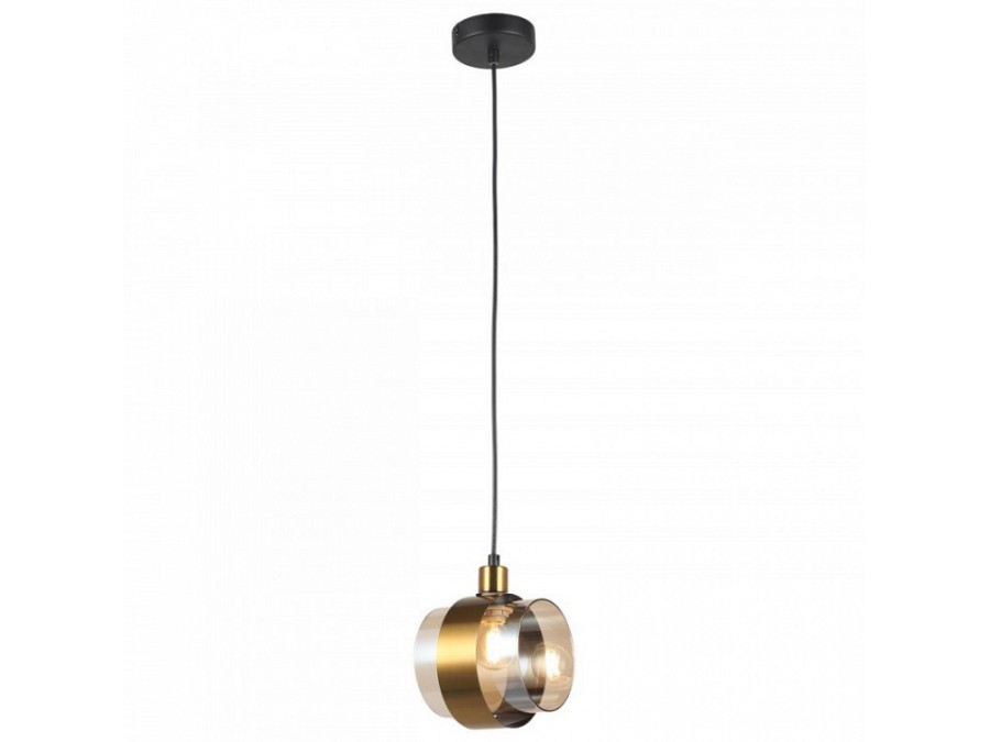 Подвесной светильник Imex MD.51891 MD.51891-1-P-BK+GBR