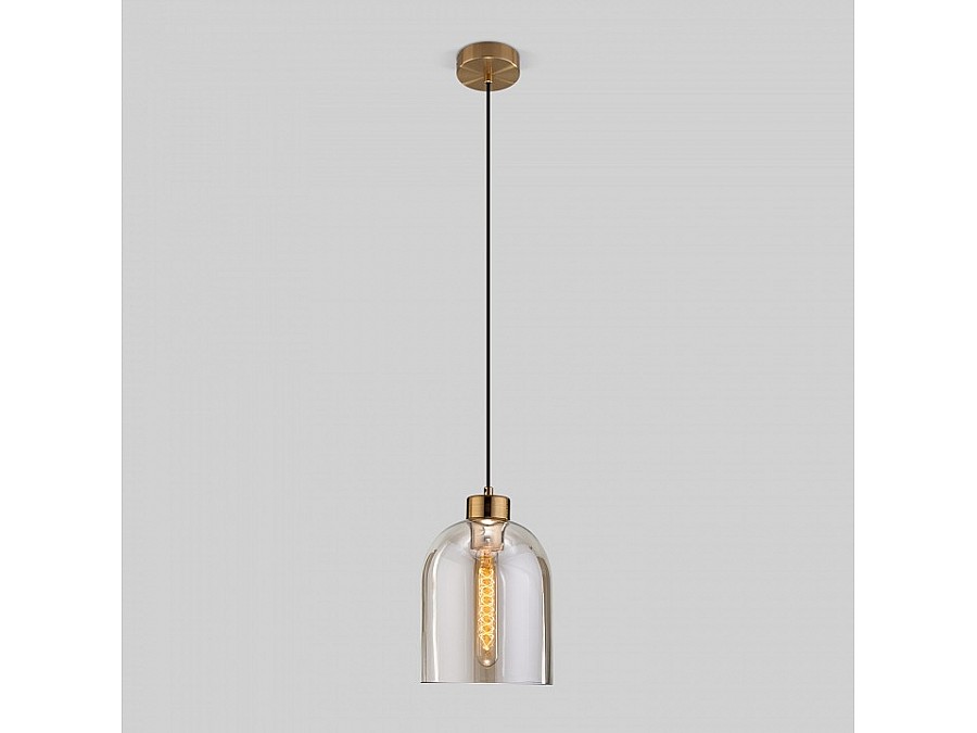 Подвесной светильник Eurosvet Tandem 50119/1 латунь