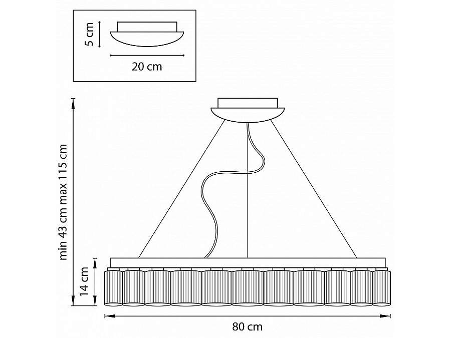 Подвесной светильник Lightstar Nibbler 812236