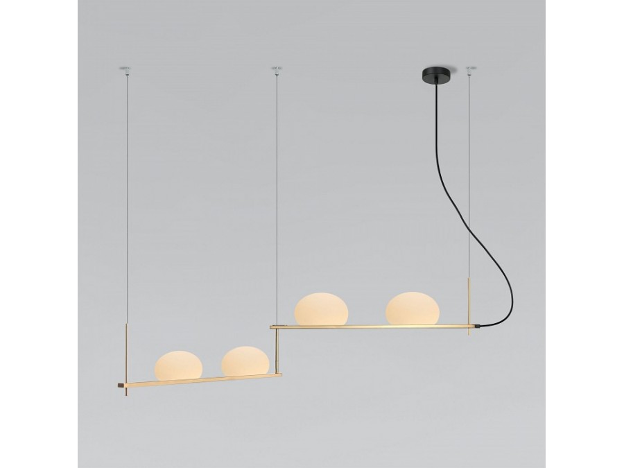 Подвесной светильник Eurosvet Stair 70145/4 латунь