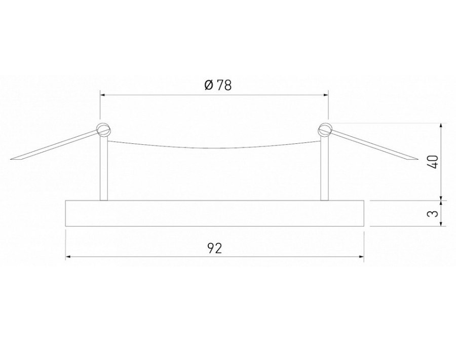 Встраиваемый светильник Elektrostandard 122 MR16 122 MR16