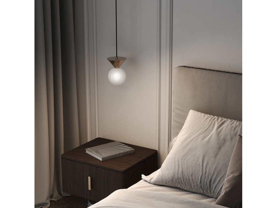 Подвесной светильник Eurosvet  302004 латунь