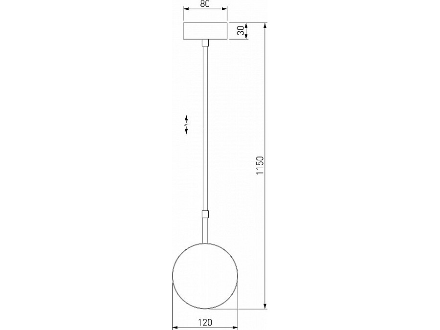 Подвесной светильник Elektrostandard Grollo 50120/1