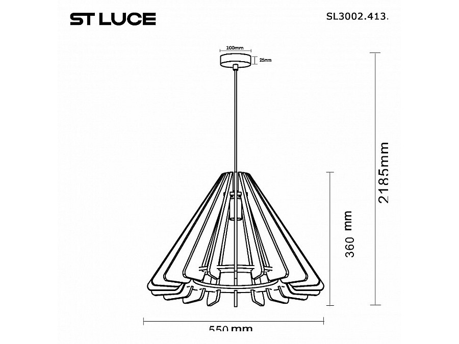 Подвесной светильник ST-Luce Sentito SL3002.413.01