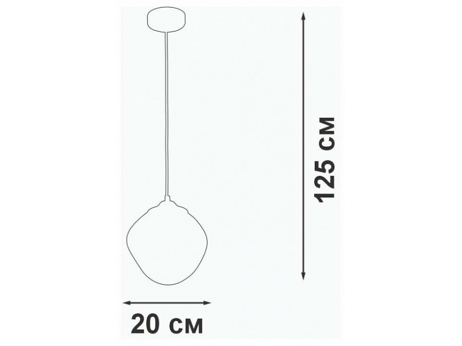 Подвесной светильник Vitaluce V2741 V2741-1/1S