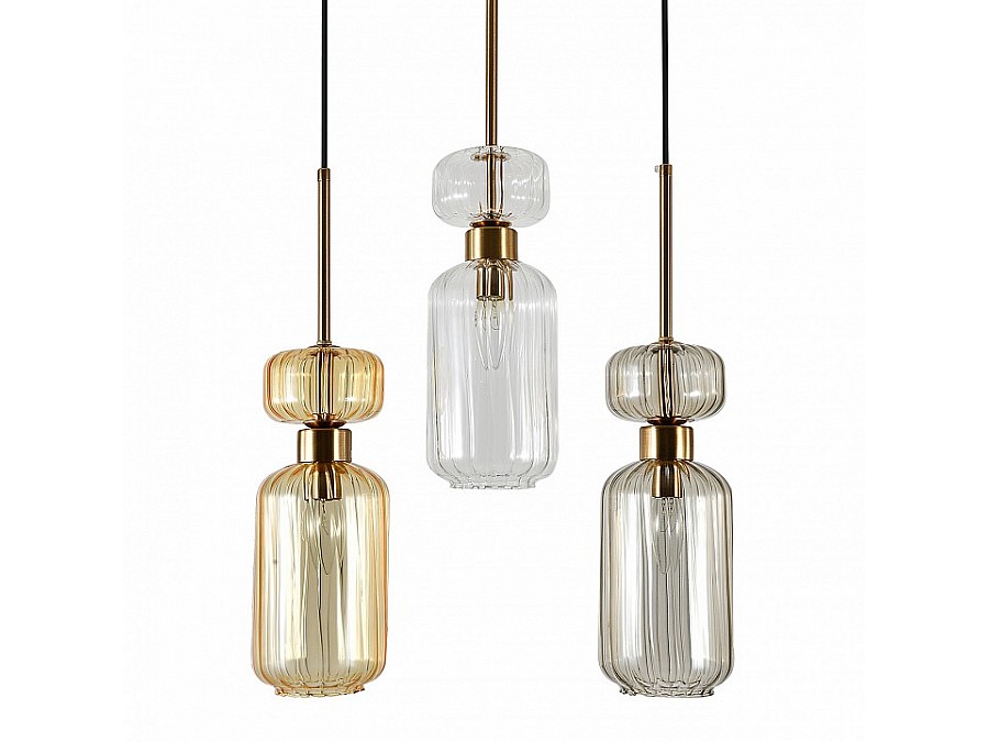 Подвесной светильник Escada GLOSS 1141/3S BG/CL/AM