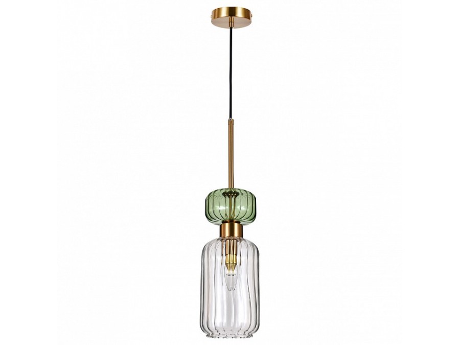 Подвесной светильник Escada  1141/1S Green/Clear