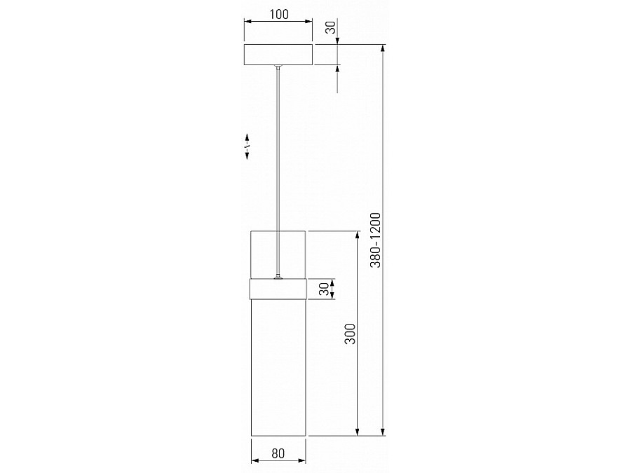 Подвесной светильник Eurosvet Lumen 50244/1 LED хром/дымчатый