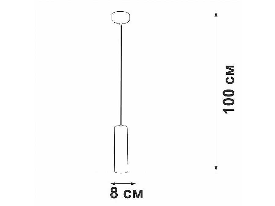 Подвесной светильник Vitaluce V46390 V46390-8/1S