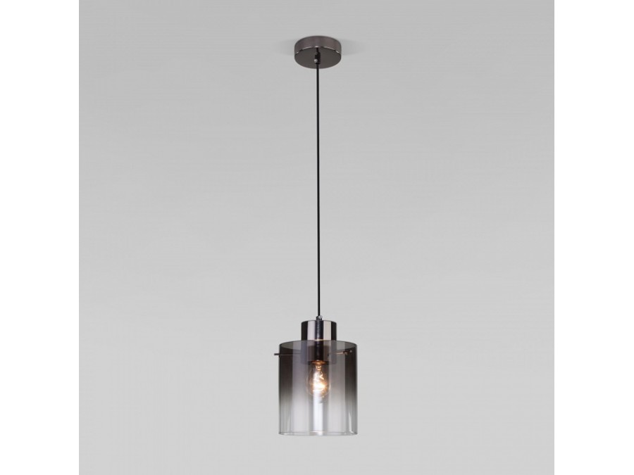 Подвесной светильник Eurosvet Trim 50227/1 дымчатый