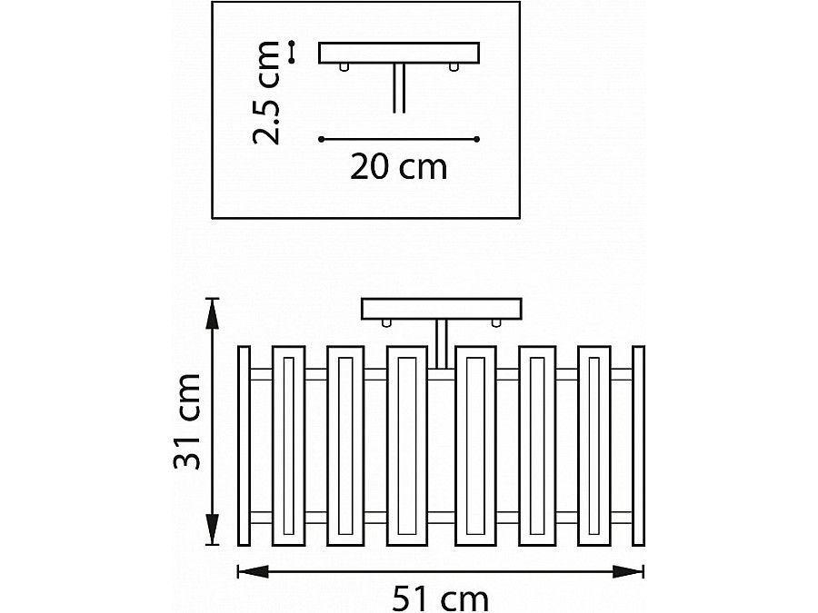 Светильник на штанге Lightstar Agave 712054