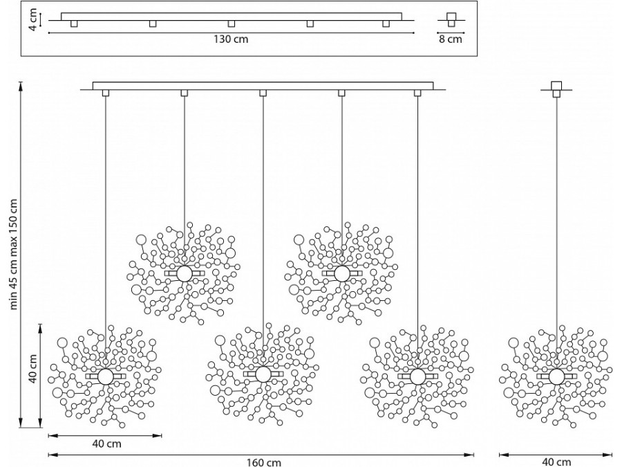 Подвесной светильник Lightstar Extra L5PL721132
