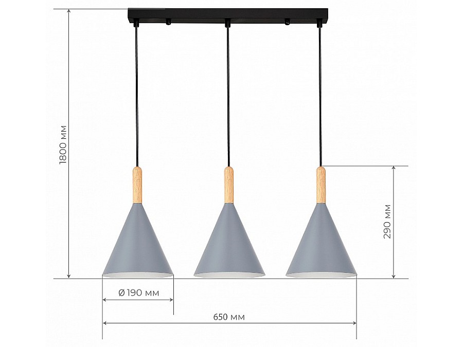 Подвесной светильник EVOLUCE Arket SLE1255-413-03
