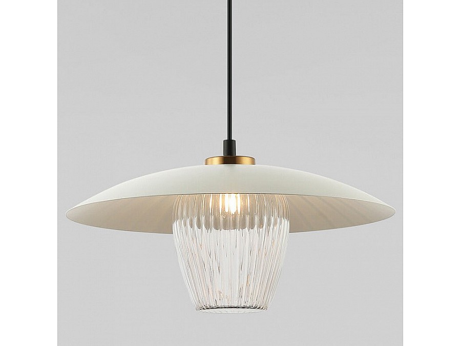 Подвесной светильник Eurosvet Kamari 50259/1 белый/прозрачный