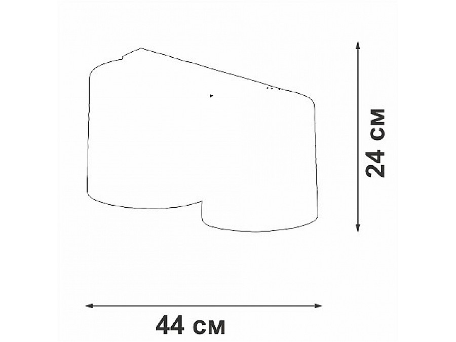 Накладной светильник Vitaluce V2882 V2882-1/2PL