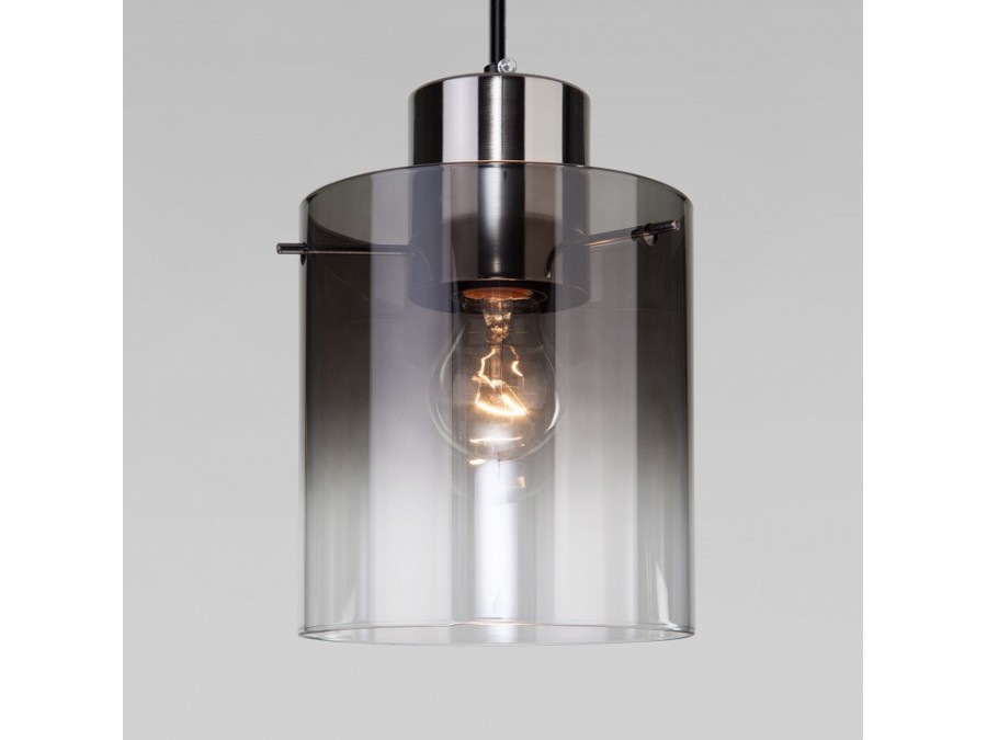 Подвесной светильник Eurosvet Trim 50227/1 дымчатый